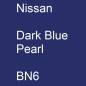 Preview: Nissan, Dark Blue Pearl, BN6.